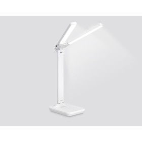 Светодиодная настольная лампа с диммированием Ambrella light, Desk, DE490, LED, 9 Вт, 500Lum, 3000-6400К, цвет белый