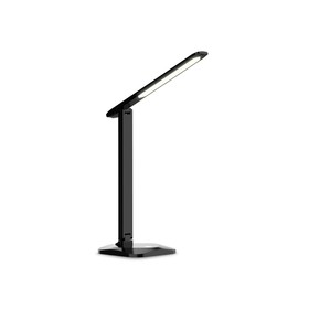 Светодиодная настольная лампа с регулировкой цвета Ambrella light, Desk, DE451, LED, 9 Вт, 450Lum, 2800-6500К, цвет чёрный