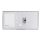 Папка-регистратор 75 мм, А4, Calligrata, эконом мрамор, нижний металлический кант, черная - Фото 7