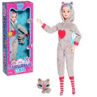 УЦЕНКА Кукла шарнирная «Плюшевый стиль: Кошечка» - Фото 1