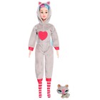 УЦЕНКА Кукла шарнирная «Плюшевый стиль: Кошечка» - Фото 2