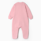Комбинезон детский НАЧЁС, цвет светло-розовый, рост 86 см - фото 30060893