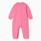 Комбинезон детский НАЧЁС, цвет ярко-розовый, рост 86 см - фото 31207511