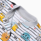 Комбинезон детский, цвет белый, рост 74 см - фото 23499628