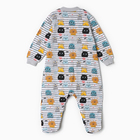 Комбинезон детский, цвет белый, рост 74 см - фото 23499631