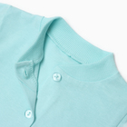 Кофточка детская, цвет голубой, рост 62 см - фото 54757793