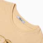 Футболка для мальчика, цвет молочный, рост 140 см - фото 23509597