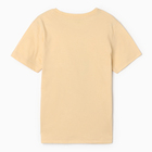 Футболка для мальчика, цвет молочный, рост 140 см - фото 23509599