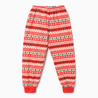 Пижама детская, цвет красный, рост 104 см - Фото 7