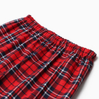 Пижама детская, цвет красный, рост 110 см - Фото 5