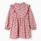 Платье для девочки, цвет розовый, рост 116 см - Фото 5