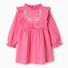 Платье для девочки, цвет розовый, рост 104 см - фото 11423696