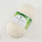 Пряжа "Бюджетная Макси" 40% шерсть, 60% акрил 140м/150гр  (белый - 205) - фото 23128001