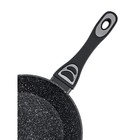 Сковорода глубокая Bekker BK-7843, ручка Soft touch, d=26 см, цвет чёрный - Фото 4