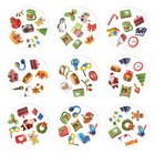 Настольная игра «Новый год: Дуббль 3D», новогодняя, 55 карт, 5+ - Фото 3