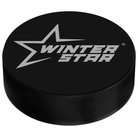 Шайба хоккейная Winter Star, взрослая, d=7,6 см в Донецке