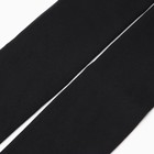 Колготки детские микрофибра с флисом внутри, цвет черный, рост 146-158 см (11-15 лет) - фото 23202701