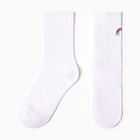 Носки унисекс "Радуга", цвет белый,размер 36-43 - фото 320477951
