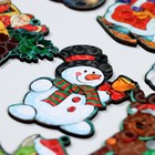 Шкатулка деревянная с игрушками 22 шт 10х10х7,5 см, символ года 2024 - фото 23184936