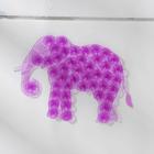 Мини-коврик для ванны «Слон», 9×12,5 см, цвет МИКС - Фото 3