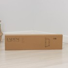 Вешалка - стойка напольная для одежды LaDо́m, двойная, телескопическая, 80×42×90(150) см, чёрная - Фото 6