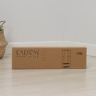 Вешалка напольная для одежды LaDо́m, 2 полки, 55×36×140 см, цвет белый - Фото 5