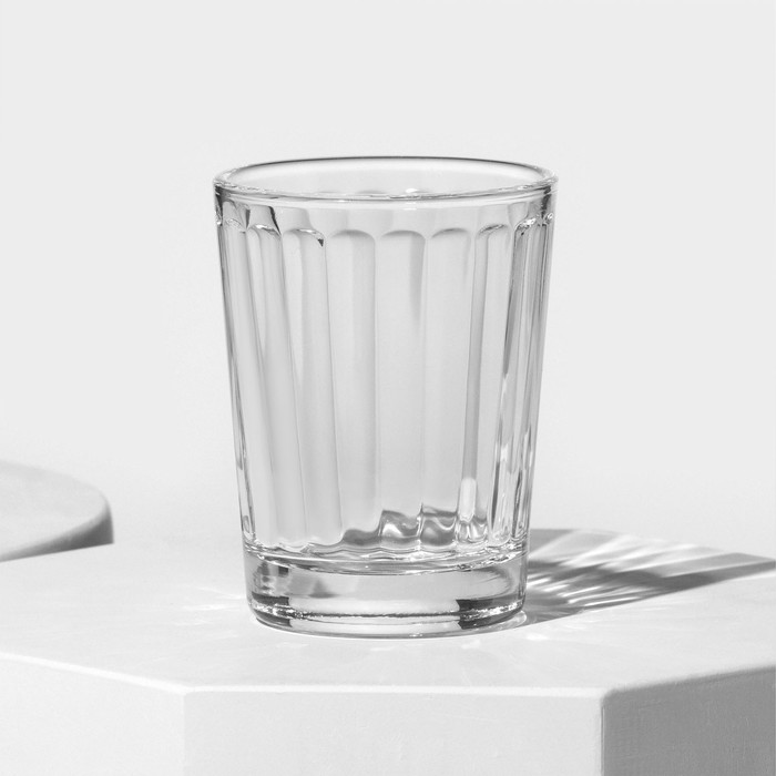Набор стеклянных стаканов «Оптика», 60 мл, 6 шт - фото 1885826141