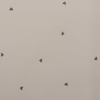 Пленка для цветов в листах, «Сердечки», светлое кофе 65 микрон, 58×58 см - Фото 3