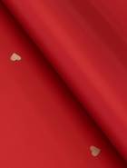 Пленка для цветов, 57 см ×10 м, «Сердечки», винная, 65 микрон - Фото 4