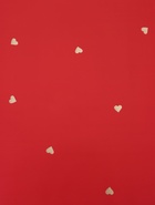 Пленка для цветов, 57 см ×10 м, «Сердечки», винная, 65 микрон - Фото 6