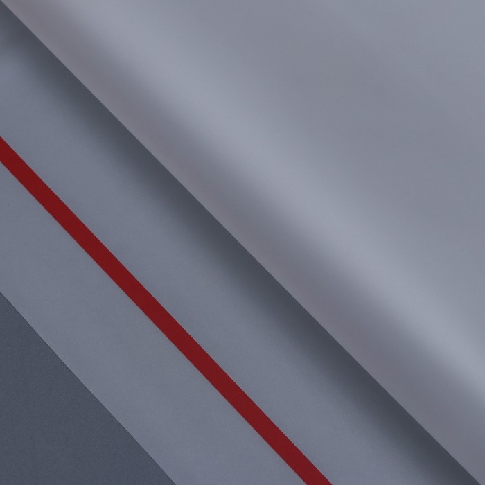 Пленка матовая "Квадрат", красный, 0,58 х 0,58 м