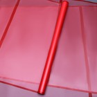 Пленка для цветов и букетов, красная полоса, матовый, 58 см×10 м - Фото 4