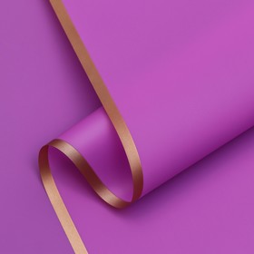 {{photo.Alt || photo.Description || 'Пленка для цветов «Бронзовая полоса», лавандовый, 58 см × 10 м (+ - 1 см)'}}