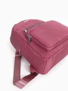 Рюкзак городской, с косметичкой, 5 карманов, бордовый - Фото 8