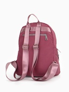 Рюкзак городской, с косметичкой, 5 карманов, бордовый - Фото 9