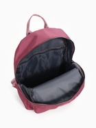 Рюкзак городской, с косметичкой, 5 карманов, бордовый - Фото 4