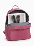 Рюкзак городской, с косметичкой, 5 карманов, бордовый - Фото 12