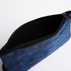 Рюкзак на молнии, с USB, 4 наружных кармана, сумка, пенал, цвет синий - Фото 12