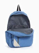 Рюкзак школьный на молнии, с отделами, карманами, размер 31×18×44 см, голубой - Фото 11