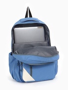 Рюкзак школьный на молнии, с отделами, карманами, размер 31×18×44 см, голубой - Фото 14