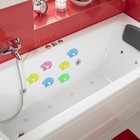 Мини-коврик для ванны 9х12,5 см «Белочка» цвет МИКС - Фото 2