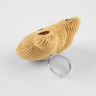 Игольница-кольцо «Мишка», 5 × 5,5 × 4 см, цвет коричневый - Фото 2