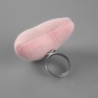 Игольница-кольцо «Сердечко», 5 × 3,5 × 4 см, цвет розовый - Фото 2