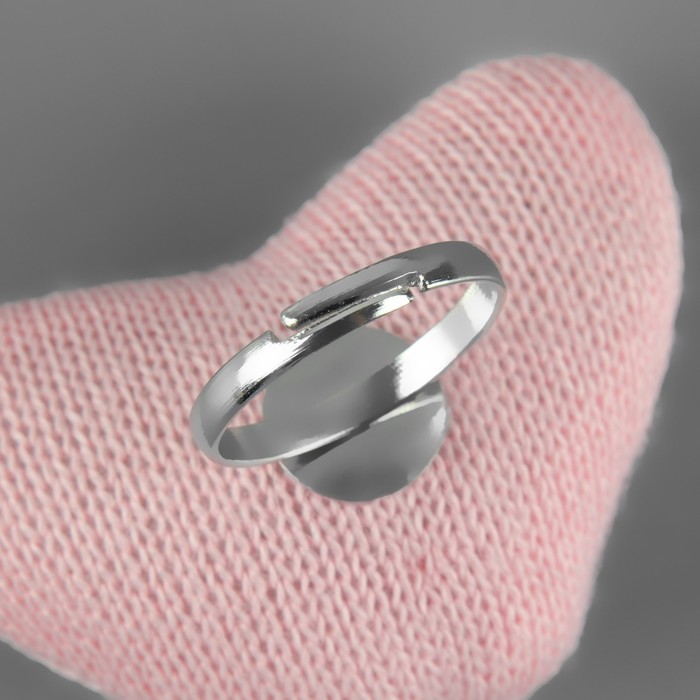 Игольница-кольцо «Сердечко», 5 × 3,5 × 4 см, цвет розовый