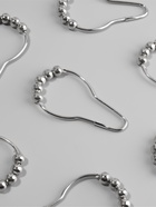 Крючок для штор с шариками, 7.5×4 см, 10 шт., цвет серебряный - Фото 2