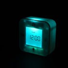Будильник LB-24, таймер, температура, дата, будильник, подсветка, белый - Фото 4