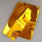 Набор бумажной посуды «Золотой узор! Природа»: 6 тарелок, 6 стаканов, скатерть - фото 23414787