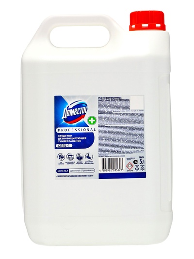 Чистящее средство универсальное DOMESTOS PROFESSIONAL Свежесть атлантики, гель, 5 л