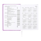 Ежедневник датированный 2025, А5, 168 листов, Attomex.Even, твёрдая обложка с поролоном из бумвинила, ляссе, блок 70 г/м2, сиреневый - фото 26532997