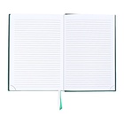 Ежедневник датированный 2025 года, А5, 176 листов, Attomex.Lancaster, обложка балакрон, ляссе, блок 70 г/м2, зелёный - фото 26866757